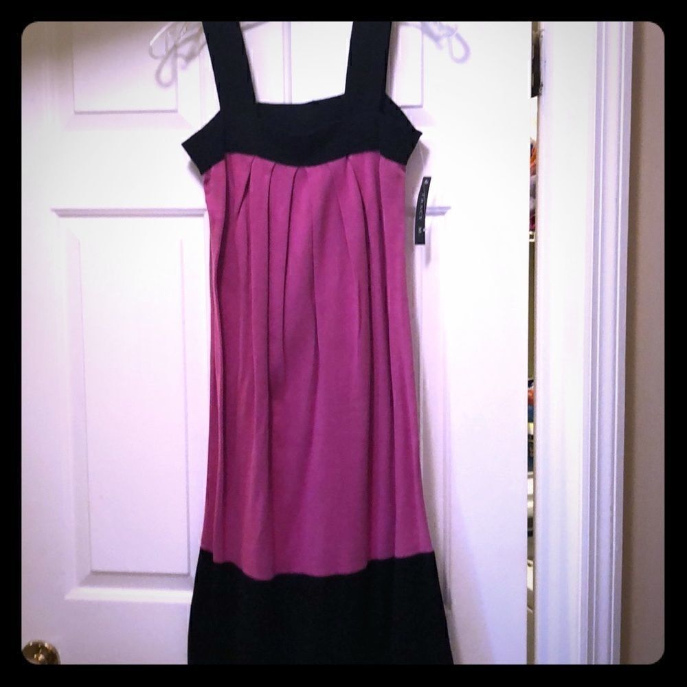 Pink and black Tracy M dress